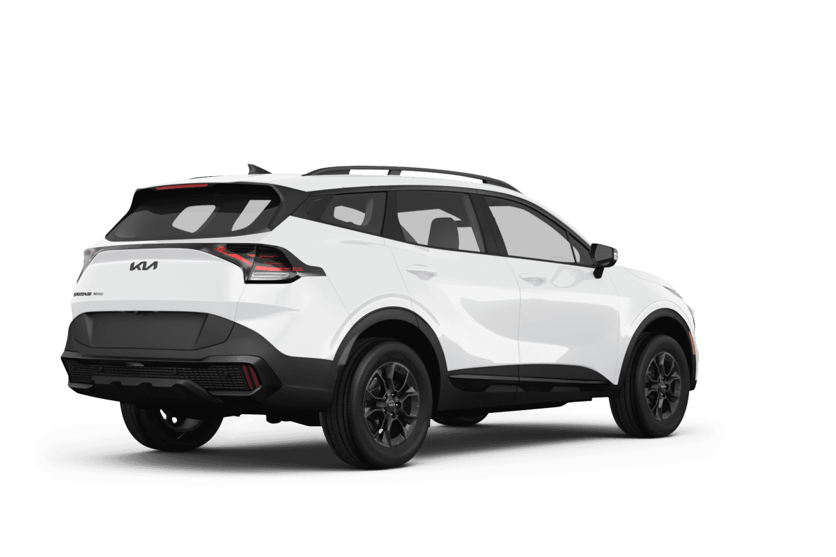 Kia Sportage  - Back view Kia Sportage  - Back view