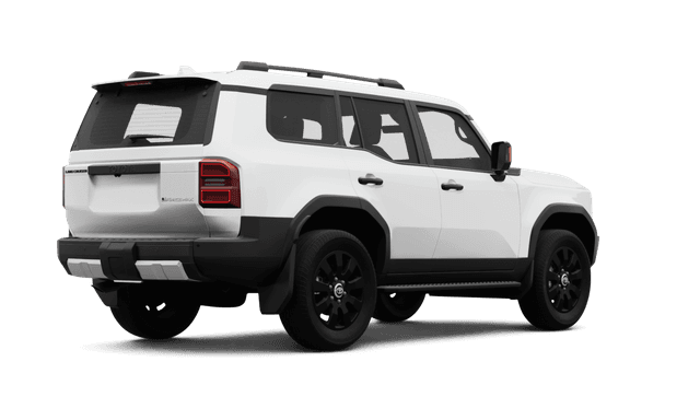 Toyota Land Cruiser  - Back view Toyota Land Cruiser  - Back view